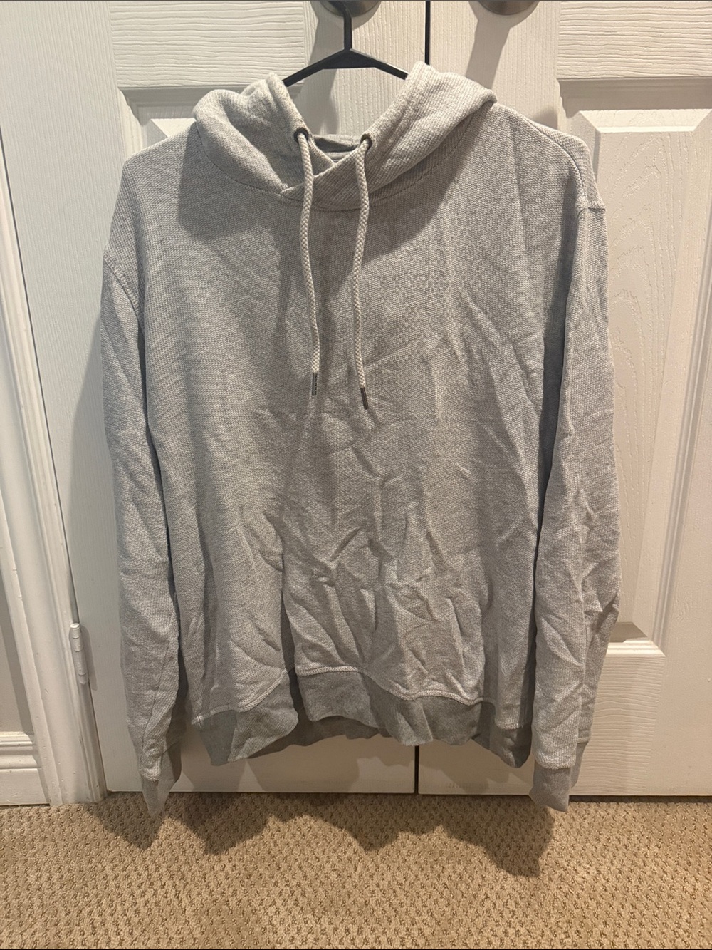 Banana Republic Light Gray Crewneck Hoodie